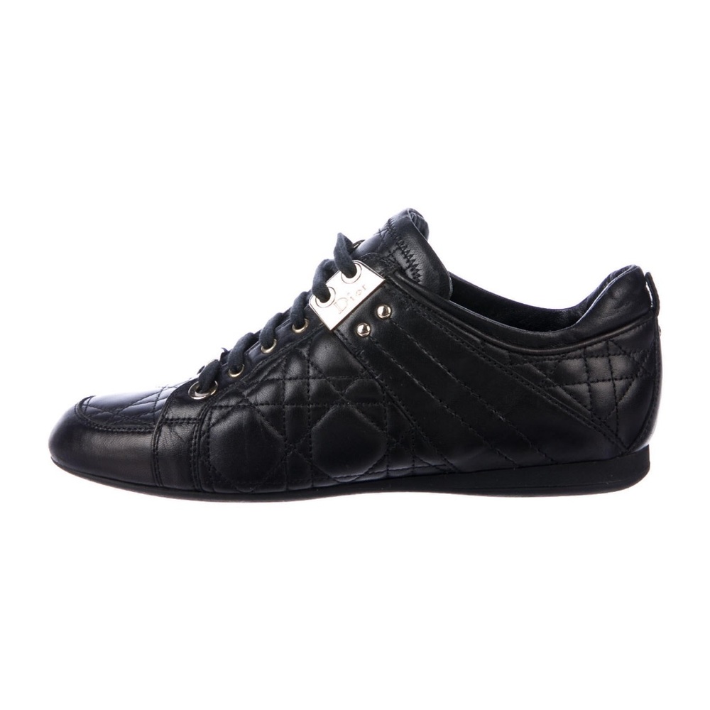 Christian Dior Leather Low Top Sneakers - Picture 2 of 4